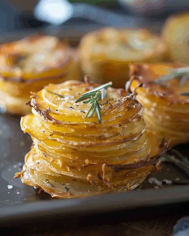 Crispy Potato Stacks