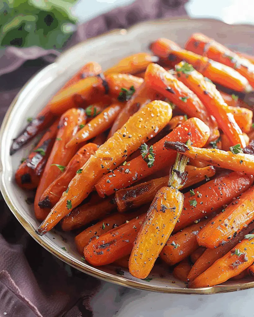 Honey Roasted Baby Carrots
