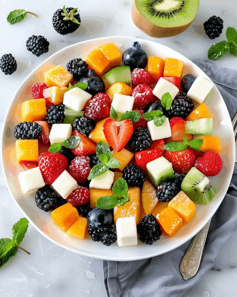Mosaic Fruit Salad