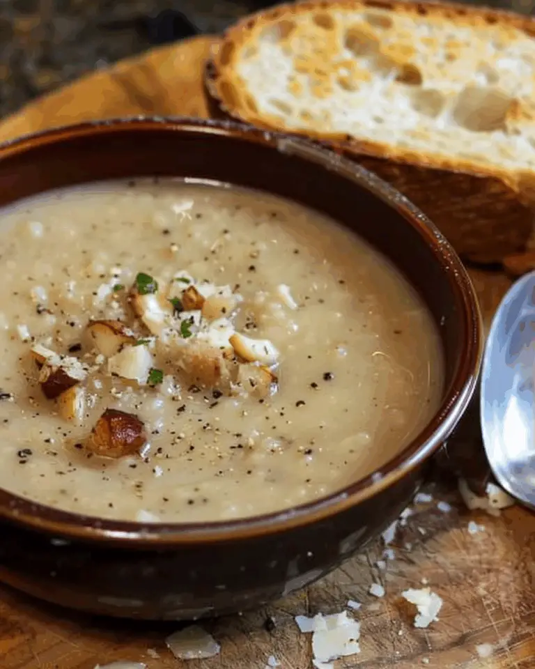 Parsnip and Chestnut Soup