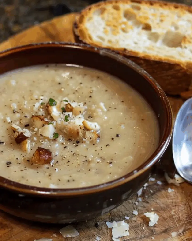 Parsnip and Chestnut Soup