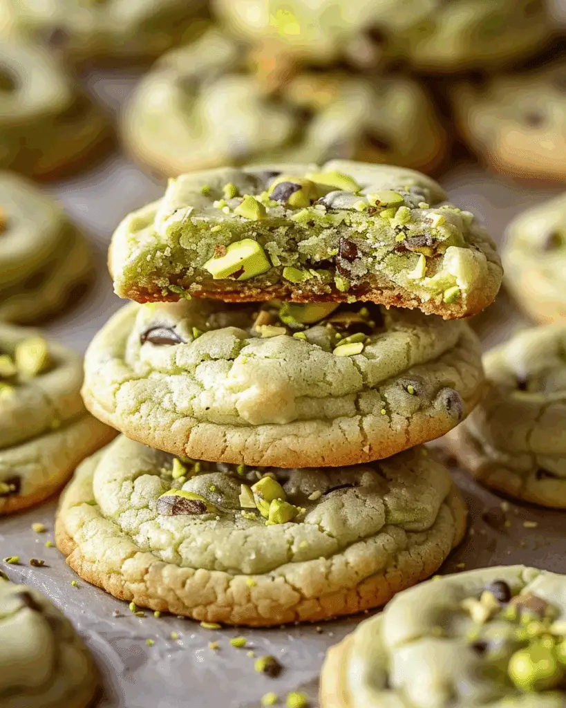 Pistachio Cream Cookies
