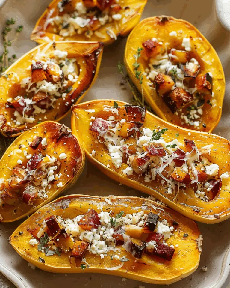 Roasted Carnival Squash