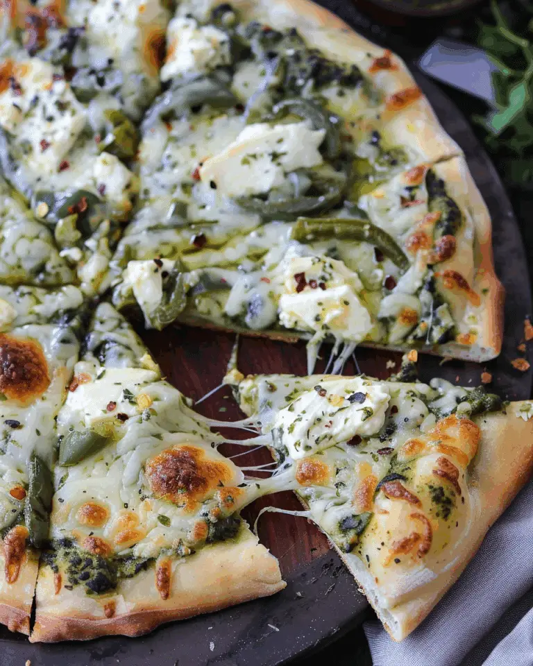 Roasted Poblano Pizza