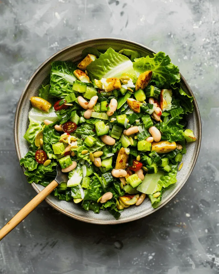 Romaine Salad with White Beans