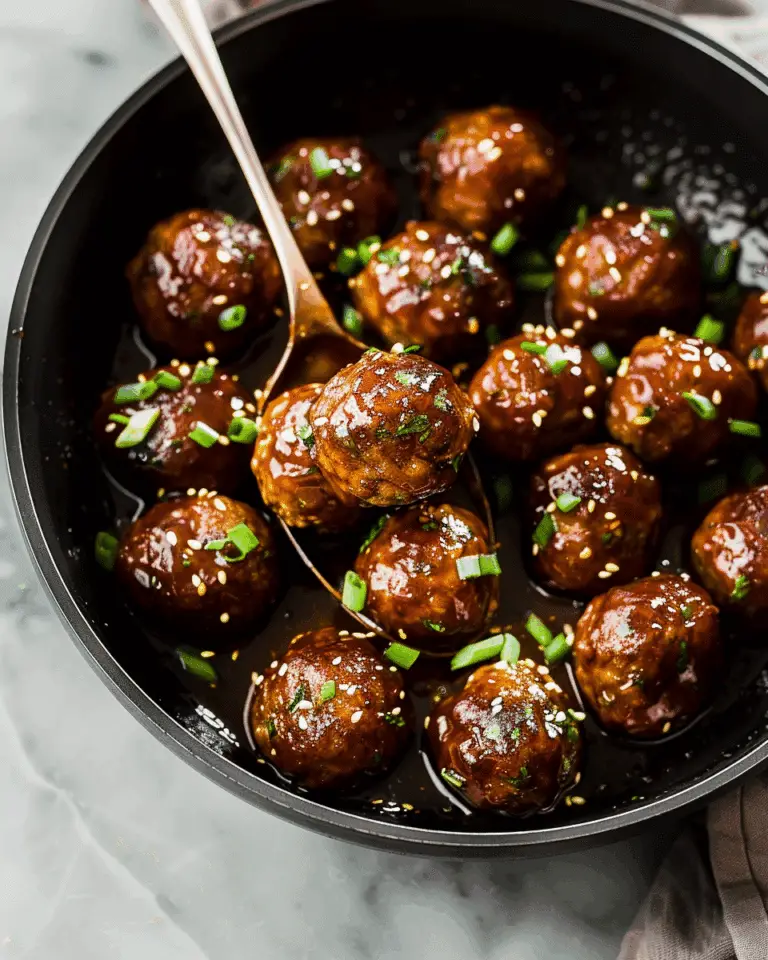 Saucy Asian Meatballs (Gluten-Free)