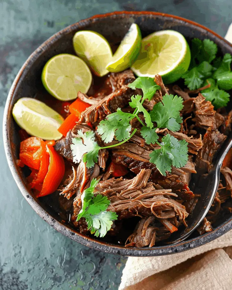 Slow Cooker Shredded Beef