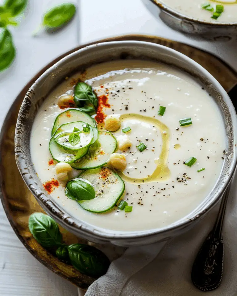 Ajo Blanco (Spanish White Gazpacho)
