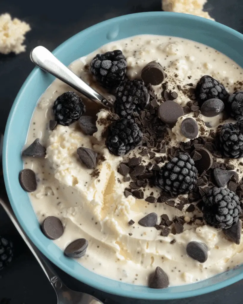 Cookie Monster Smoothie Bowl