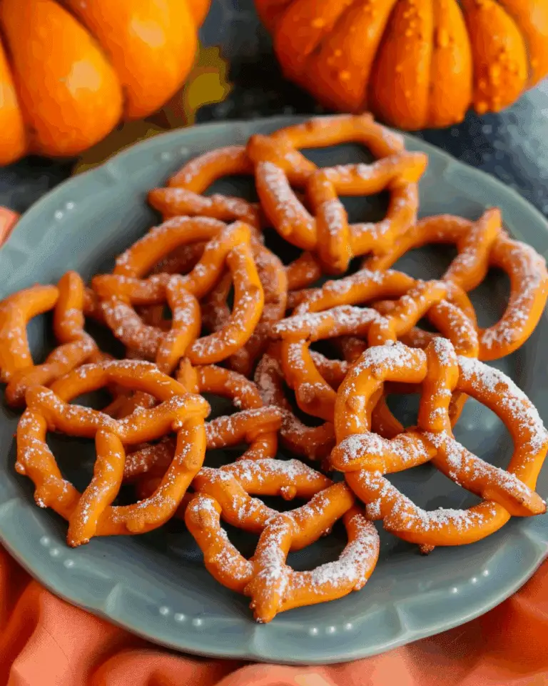 Pumpkin Pretzels