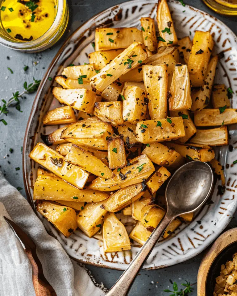 Roasted Parsnips