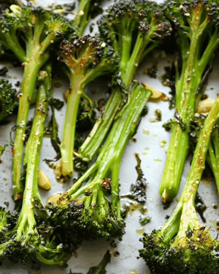 Roasted Tenderstem Broccoli With Garlic
