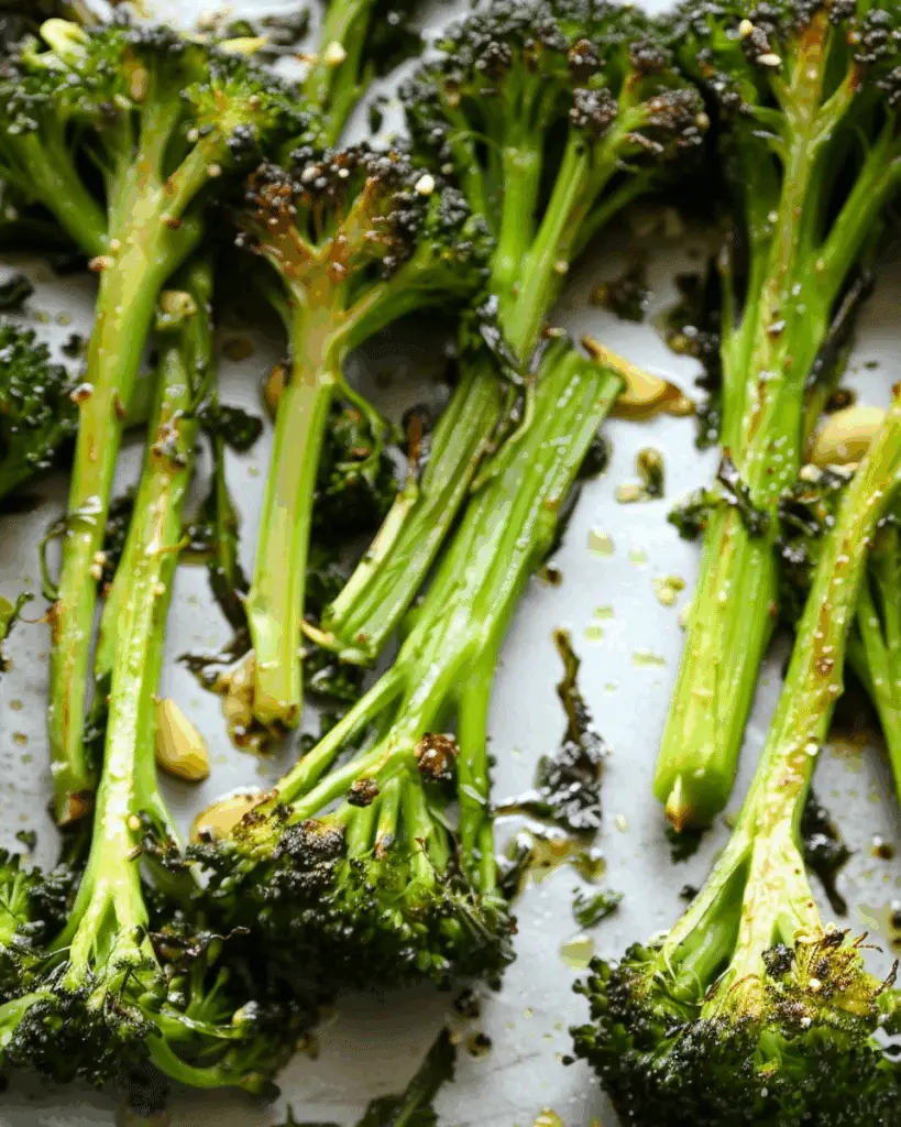 Roasted Tenderstem Broccoli With Garlic