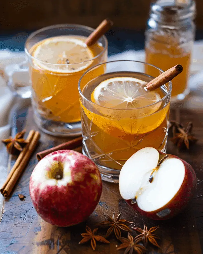 Spiced Bourbon Cider