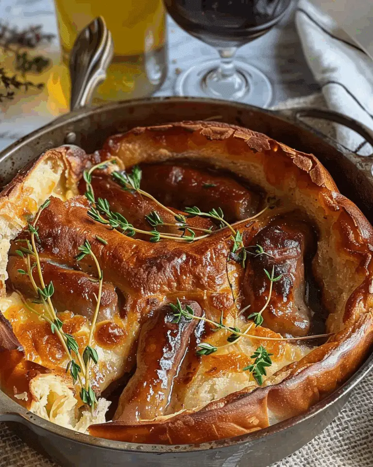 Toad-in-the-Hole with Onion Gravy