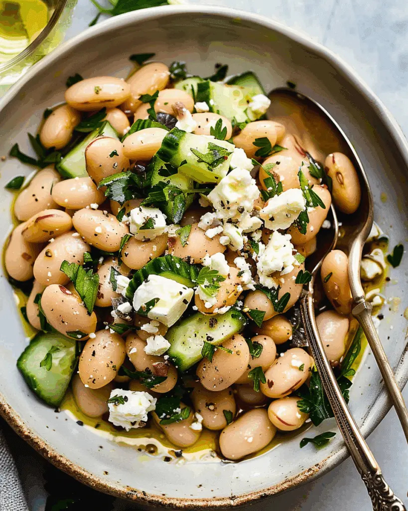 Butter Bean Salad with Feta