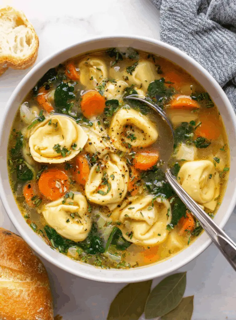 Chicken Tortellini Soup