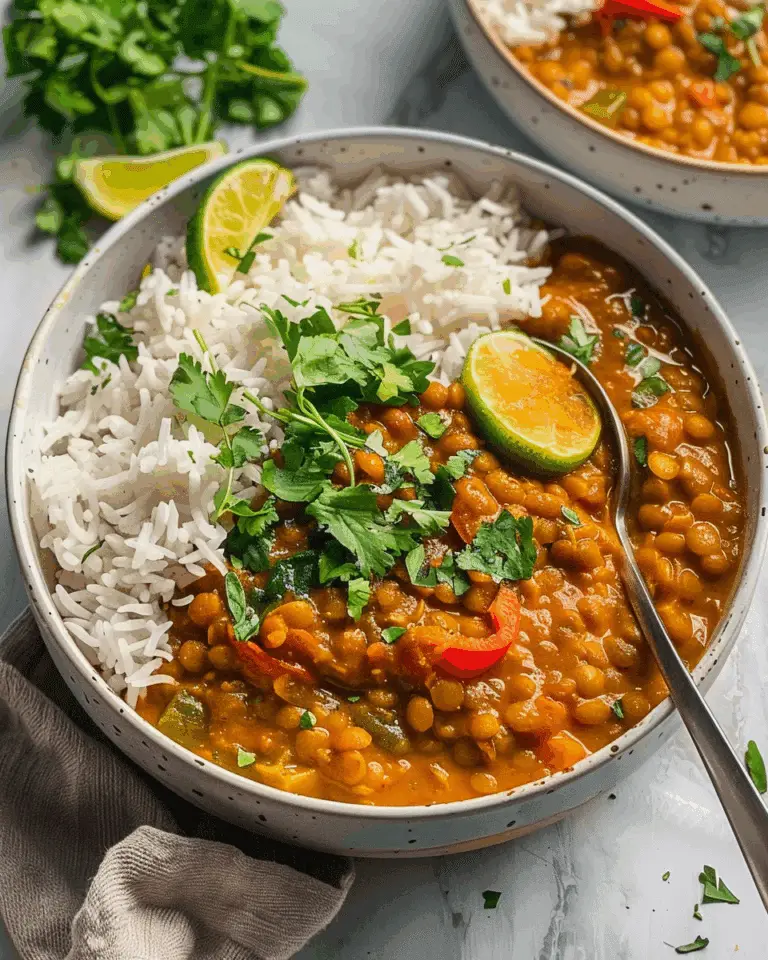 Coconut Lentil Curry