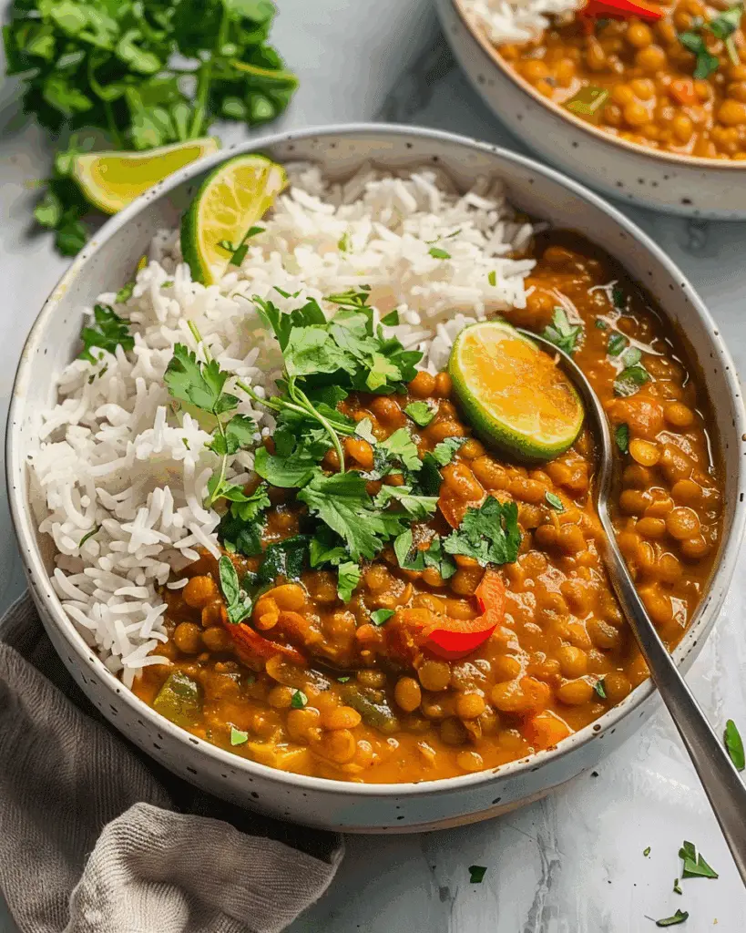 Coconut Lentil Curry