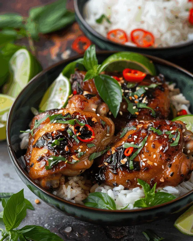 Baked Vietnamese Chicken Thighs