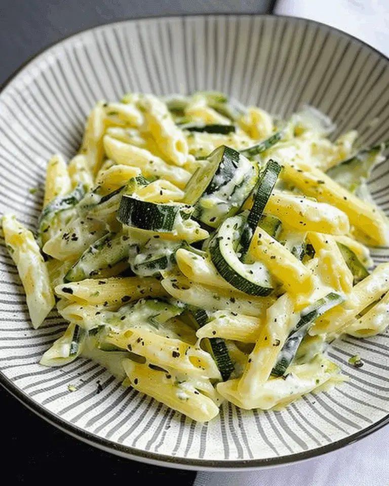 Creamy Courgette Pasta