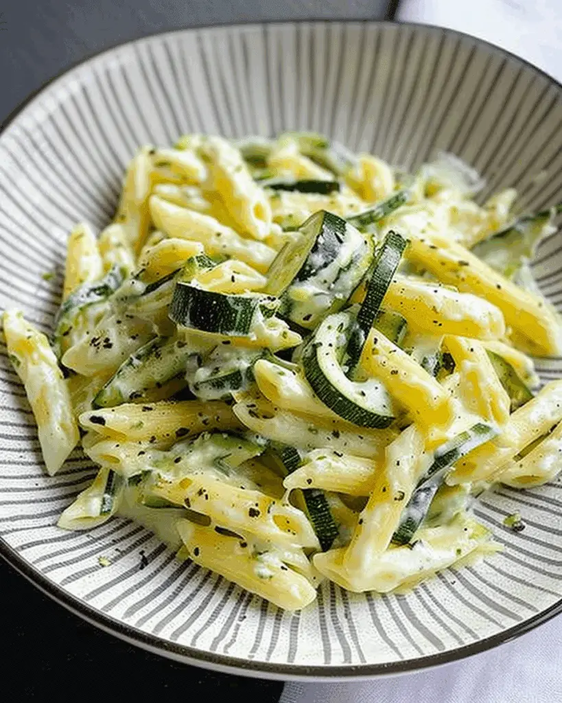 Creamy Courgette Pasta