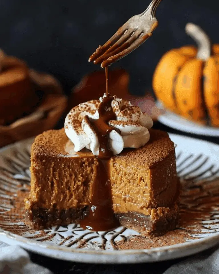 Vegan Pumpkin Pie Cheesecake