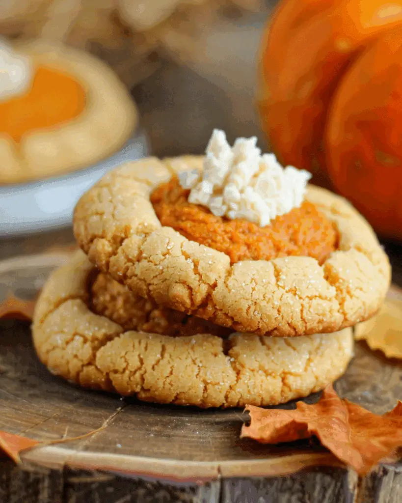 Crumbl Copycat Pumpkin Pie Cookies