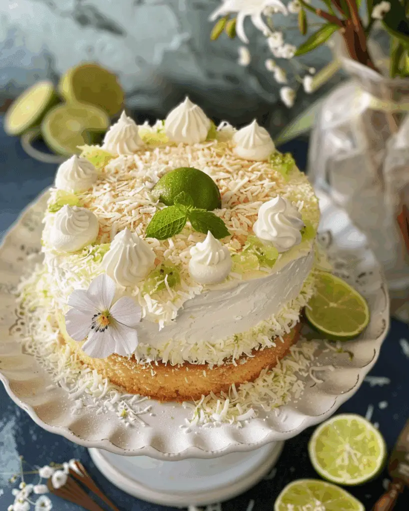 Coconut and Lime Cake