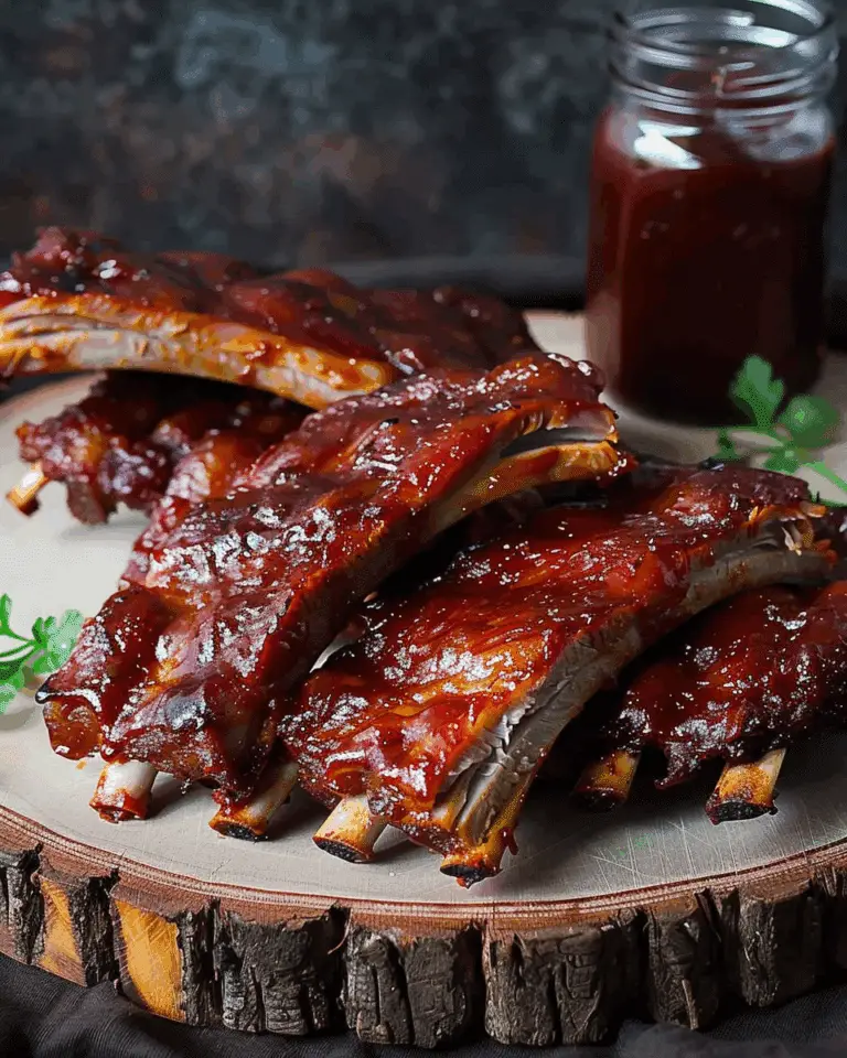 Sweet and Spicy Oven Baked Ribs