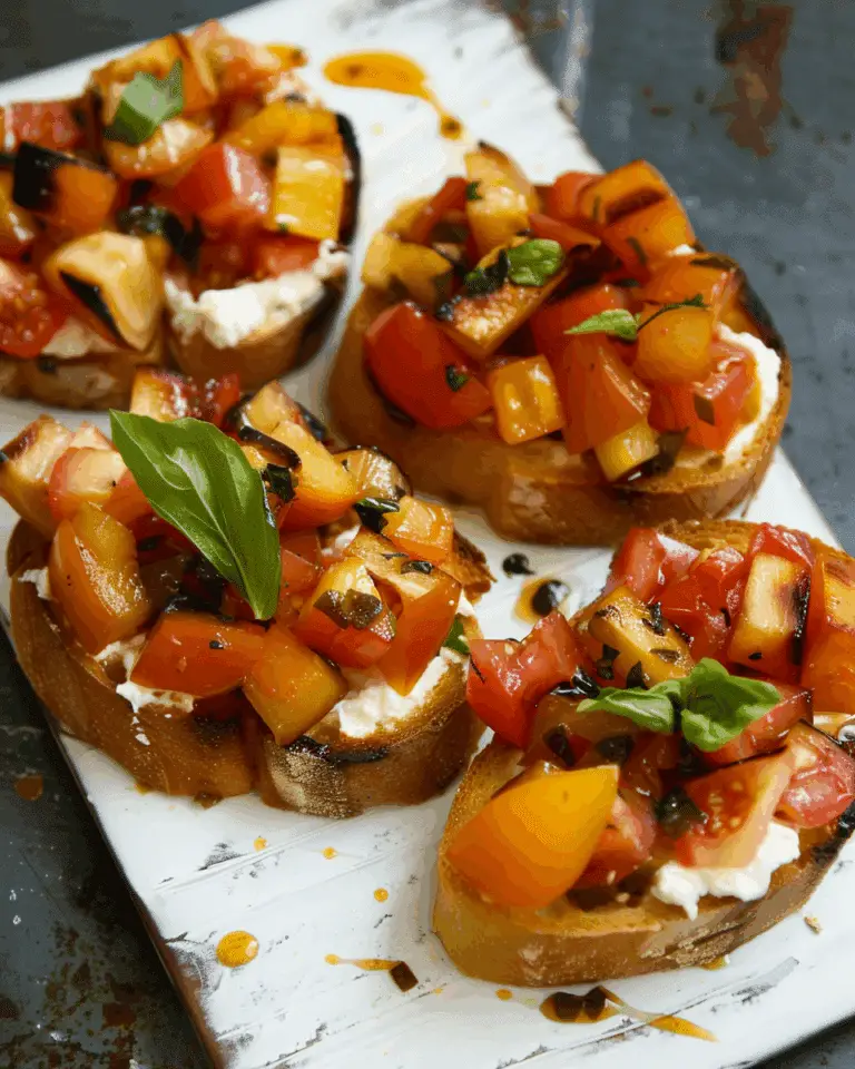 Fall Bruschetta