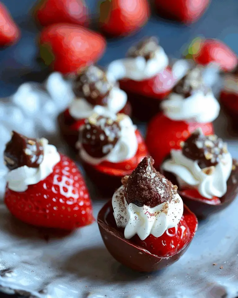 Nutella Deviled Strawberries