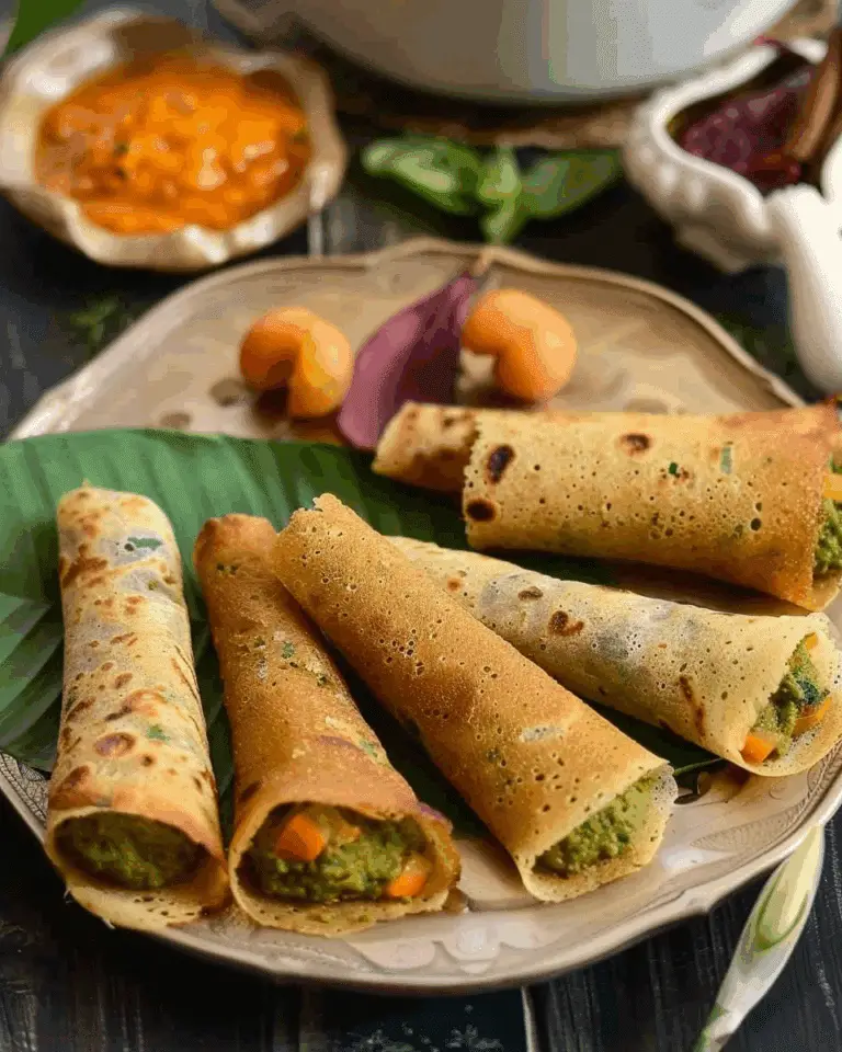Stuffed Mini Dosas