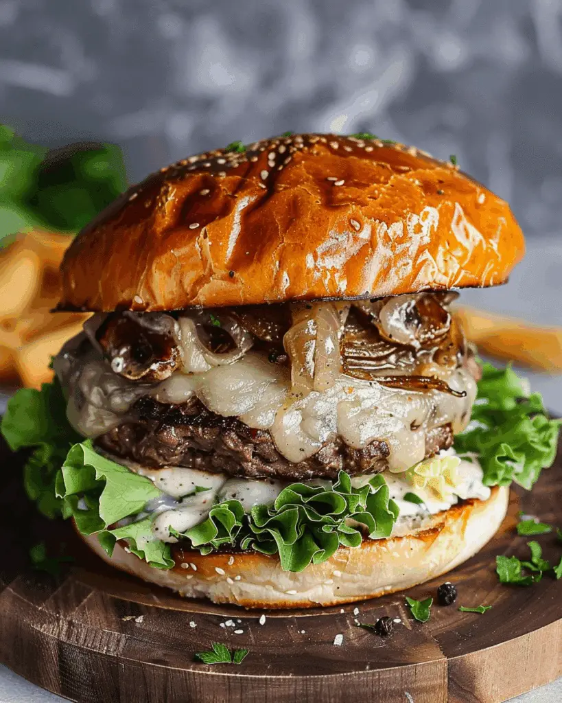 Tourtière Burger