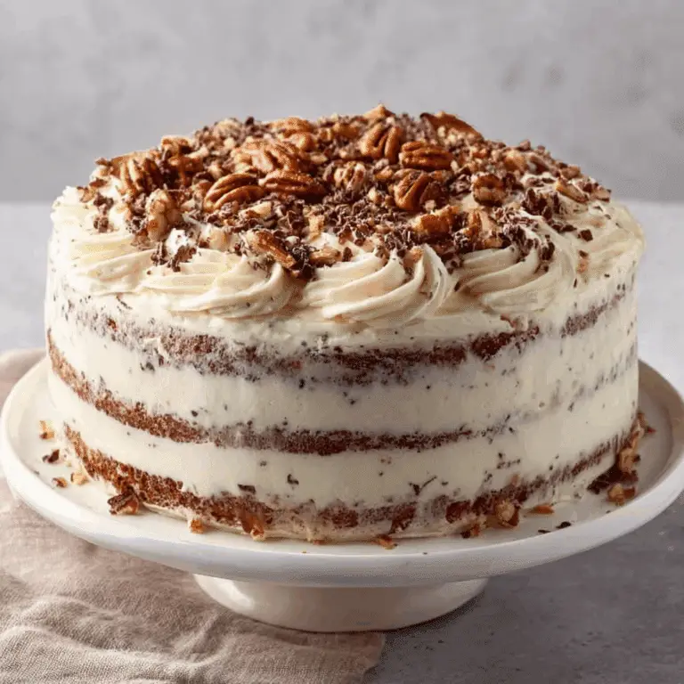Butter Pecan Bliss Cake