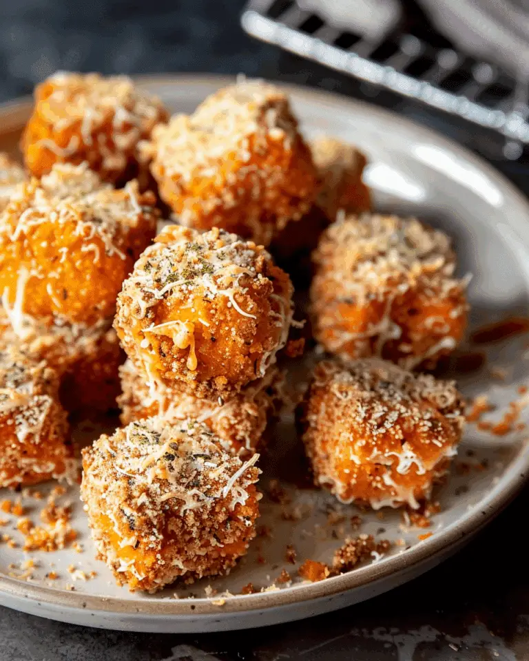 Crispy Cheesy Sweet Potato Bites