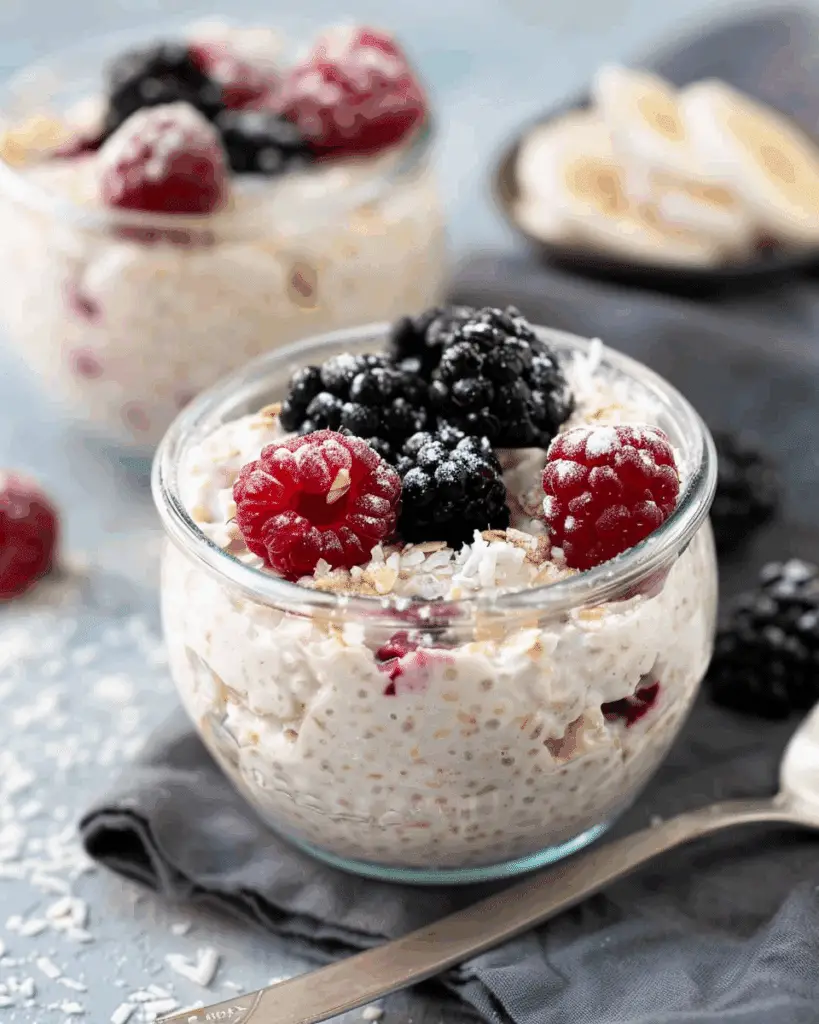 Coconut Milk Overnight Oats