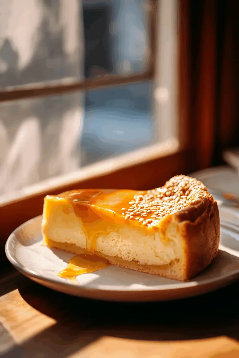Golden Greek Honey Pie (Melopita)