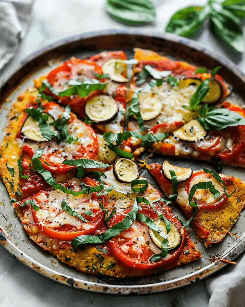 Socca Pizza (Gluten Free)