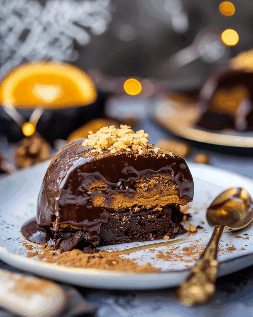 Vegan Jaffa Cake Dessert