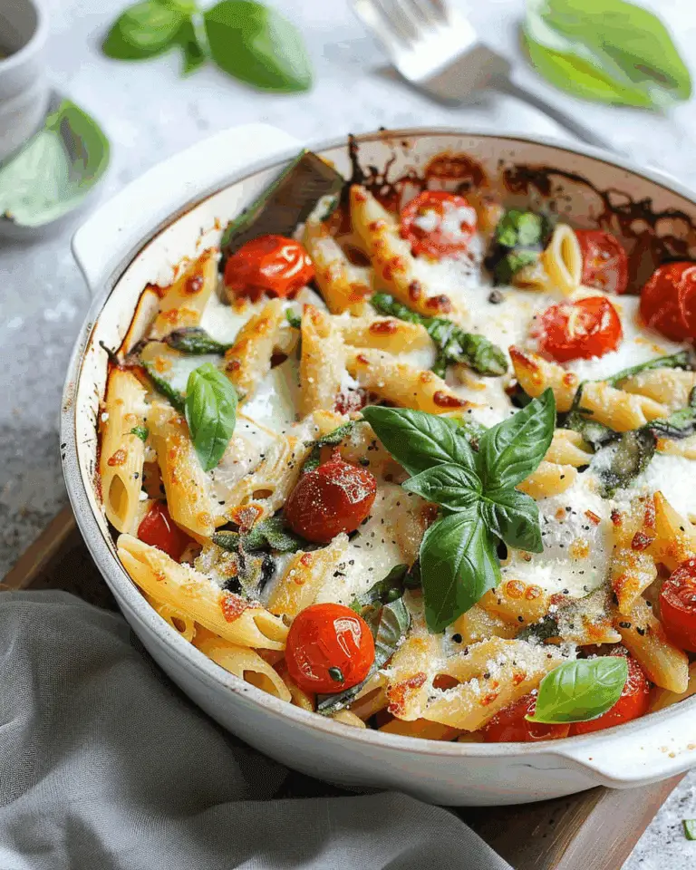 Caprese Pasta Bake
