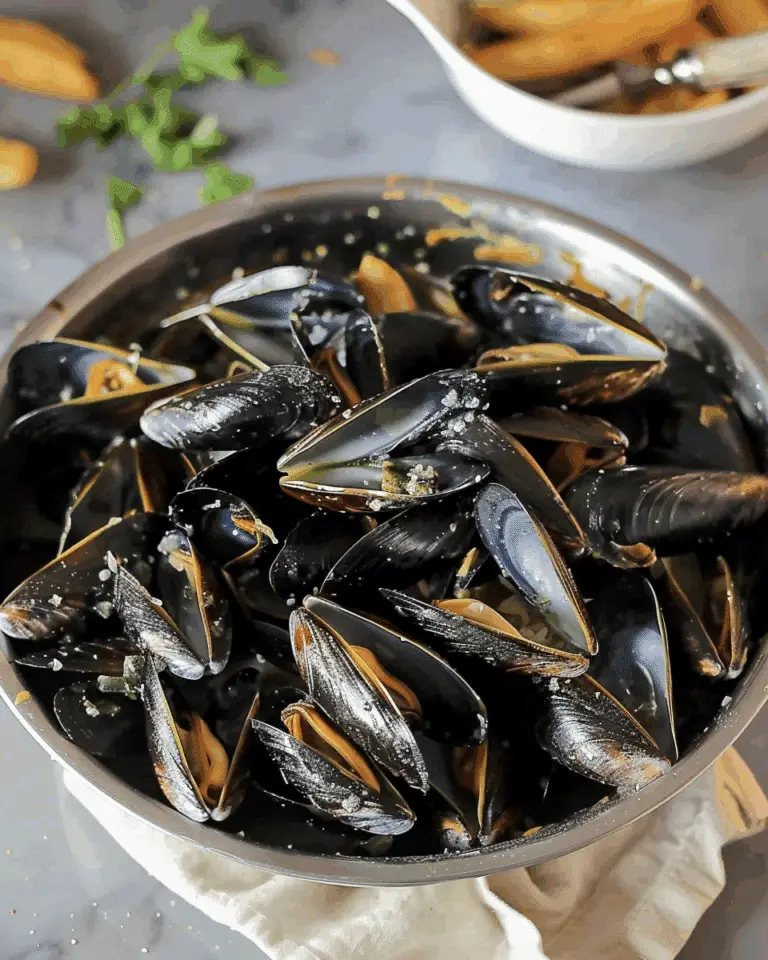 Easy Moules Frites
