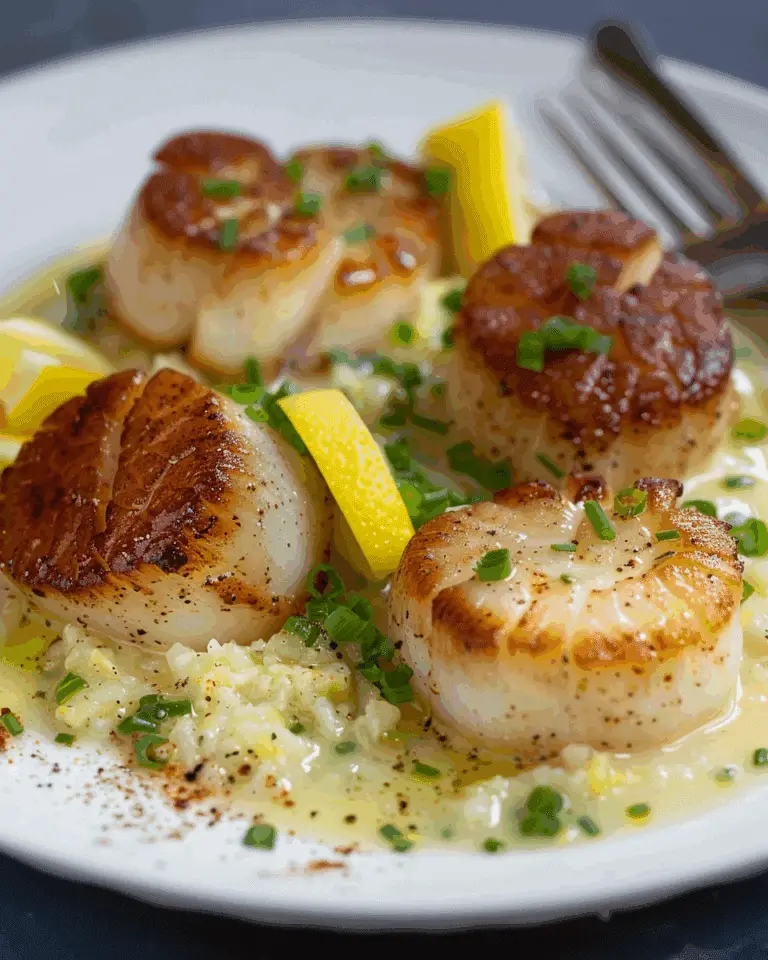Pan-Seared Scallops with Beurre Blanc Sauce