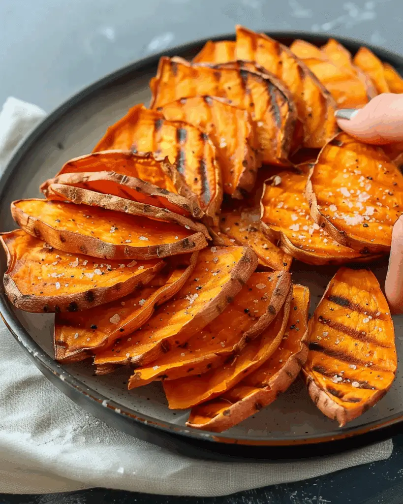 Accordion Sweet Potatoes