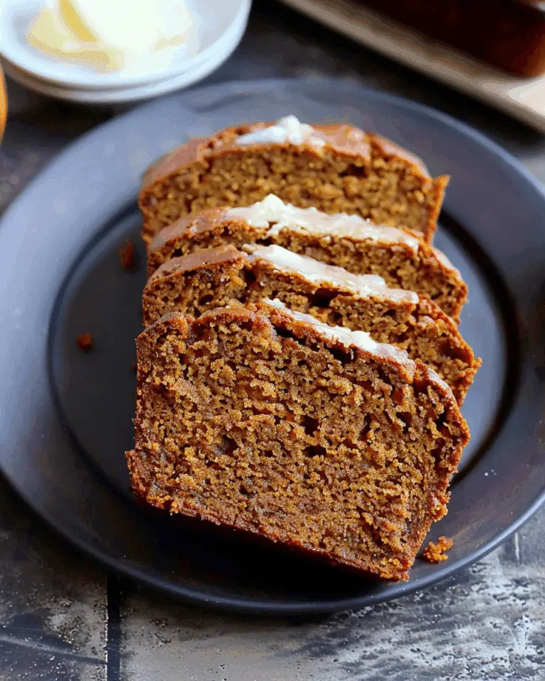 Brown Butter Bourbon Pumpkin Bread