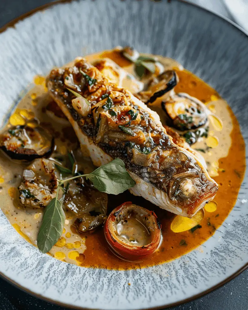 Crispy Skin Snapper Stew