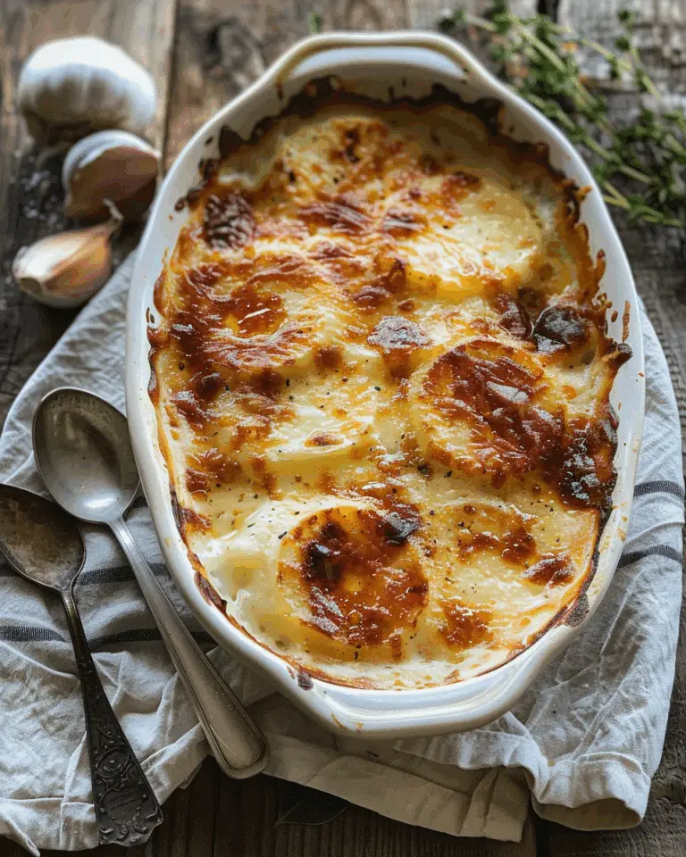 Gratin Dauphinois (French Recipe)