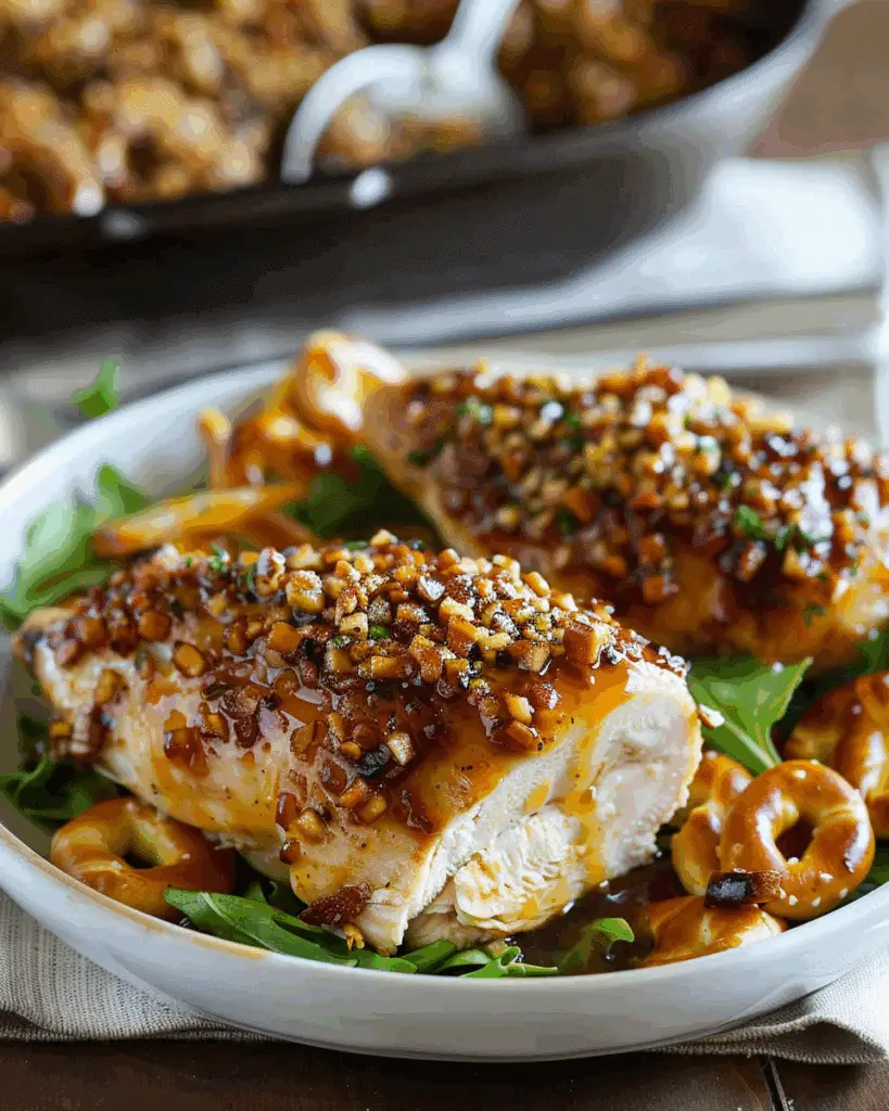 Honey Mustard Pretzel Chicken