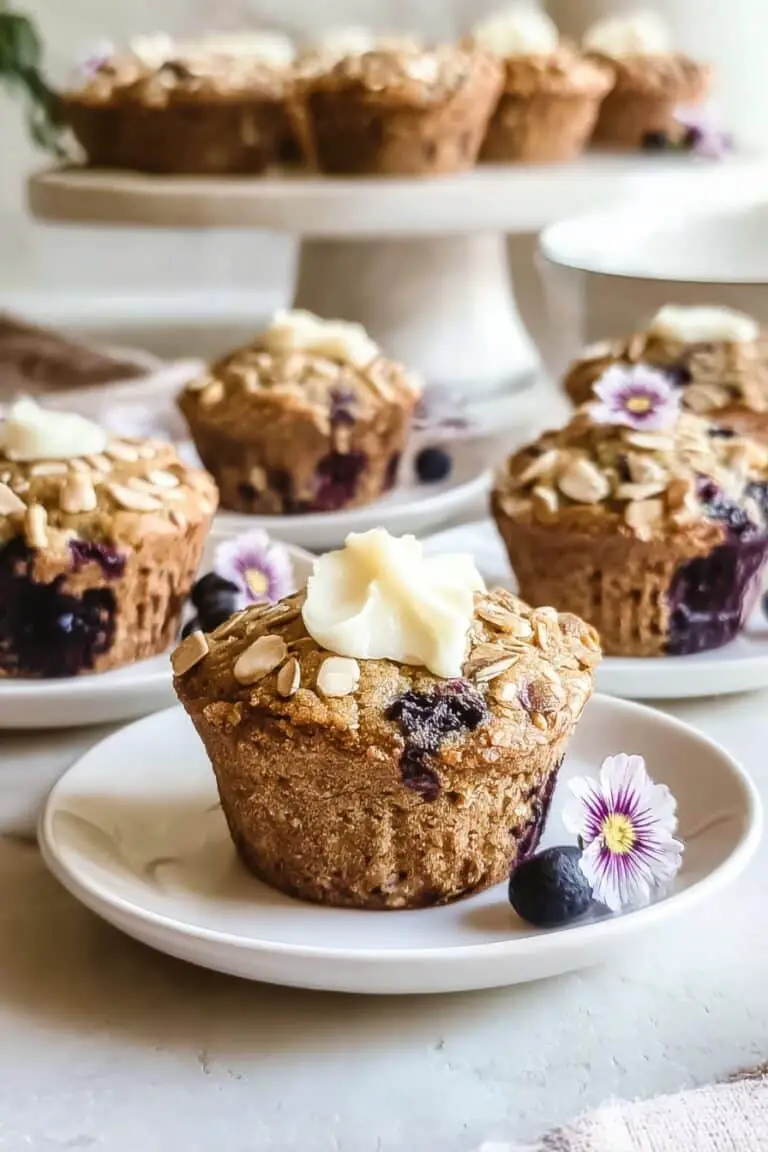 Blueberry Oat Muffins for Healthy Mornings