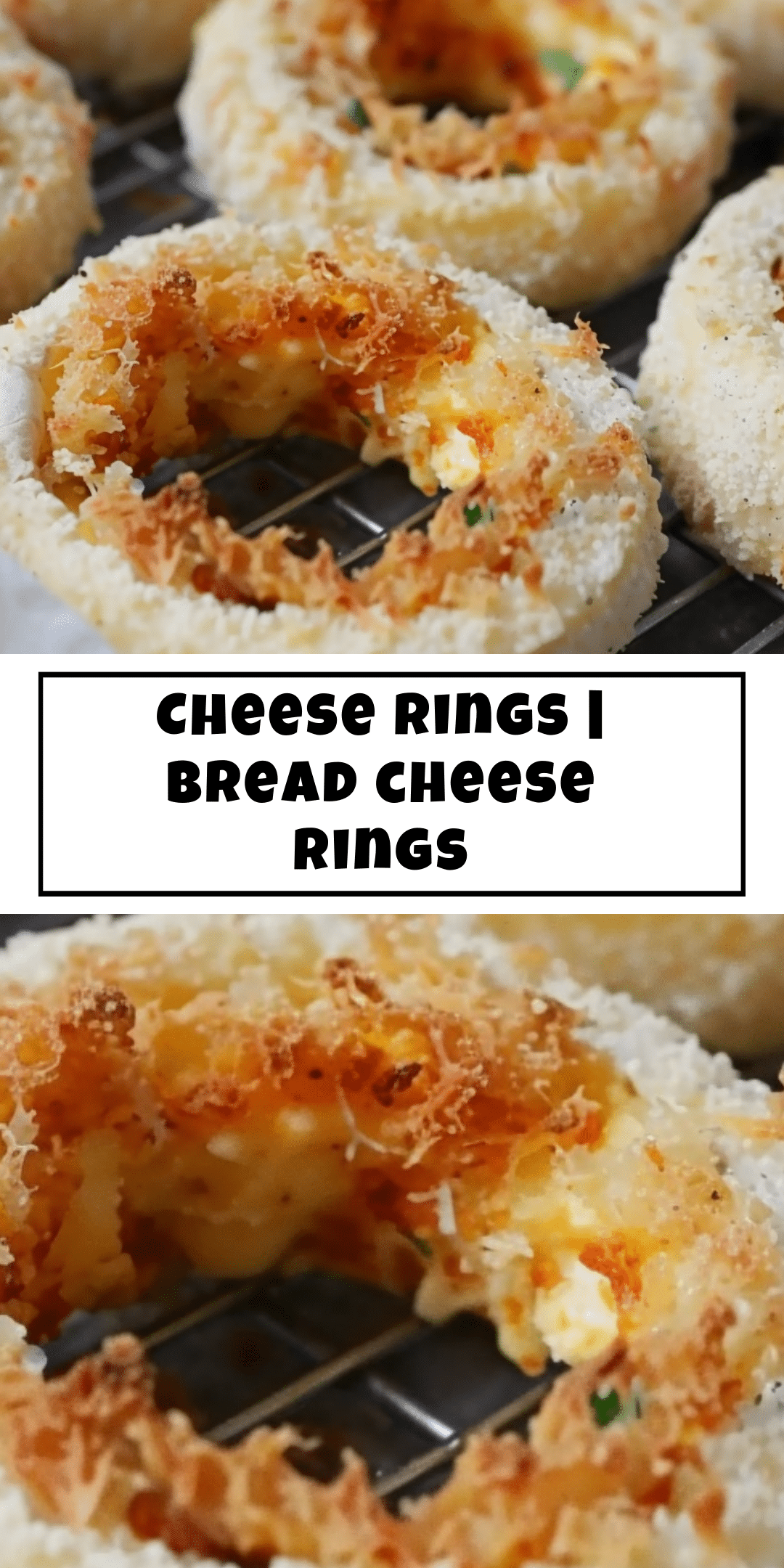 Cheese Rings | Bread Cheese Rings | Just So Savory